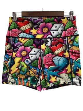 Constantly Varied Gear Love Dice Graphic Bike Shorts